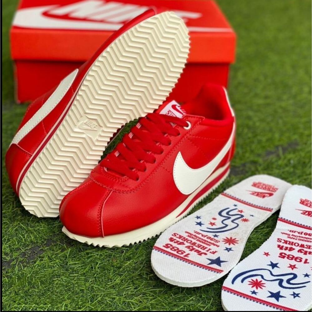 Nike Stranger Things X Cortez, OG collection, red, low top sneakers, size 10